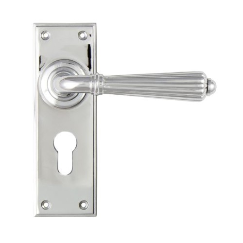 HINTON LEVER HANDLE ON BACKPLATE